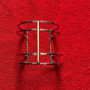 Silver tone bracelet